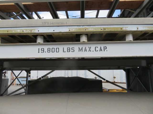 19,800 LB Capacity Storage Racks - MISCELLANEOUS