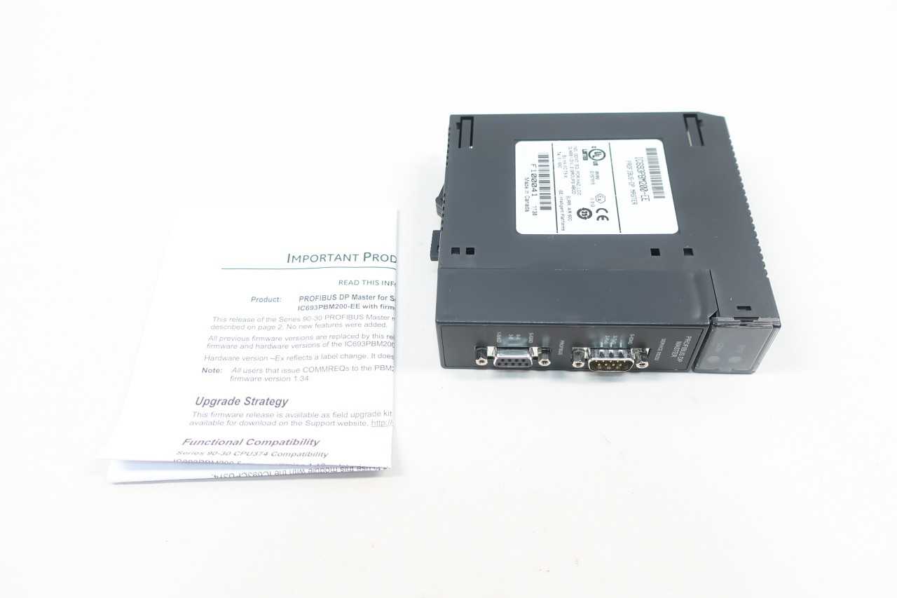 GE FANUC IC693PBM200-EE PROFIBUS-DP MASTER MODULE - AUTOMATION & CONTROLS GE FANUC IC693PBM200-EE PROFIBUS-DP MASTER MODULE - AUTOMATION & CONTROLS