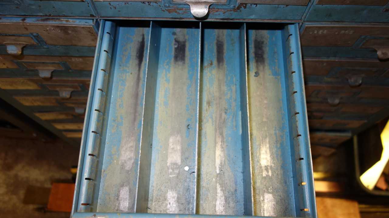 STEEL CABINET FOR PUNCHES & DIES - TOOL STORAGE