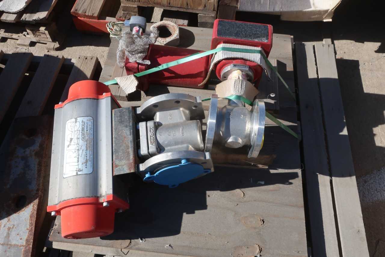1 PALLET OF ASSORTED CONTROL VALVES, MASONEILAN, FLOUROSEAL - CONTROL VALVE