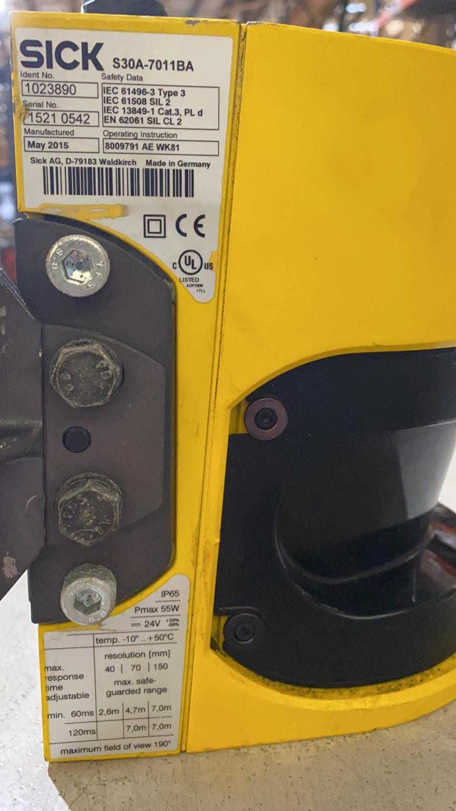 Lot of 10 Sick S30A-7011BA Safety Laser Scanner - ELECTRICAL COMPONENTS