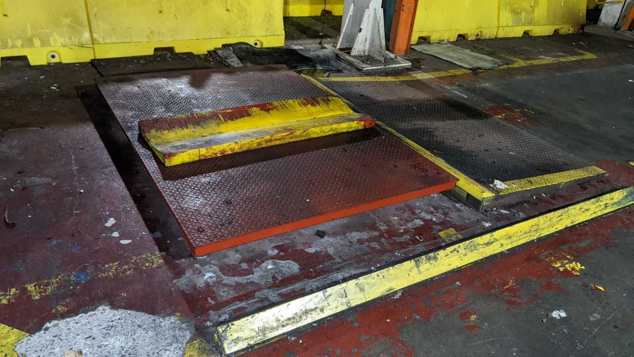 B-Tek scale 20,000 lbs capacity model BT-8460-20K-FEFS-TA freight scale - SCALES