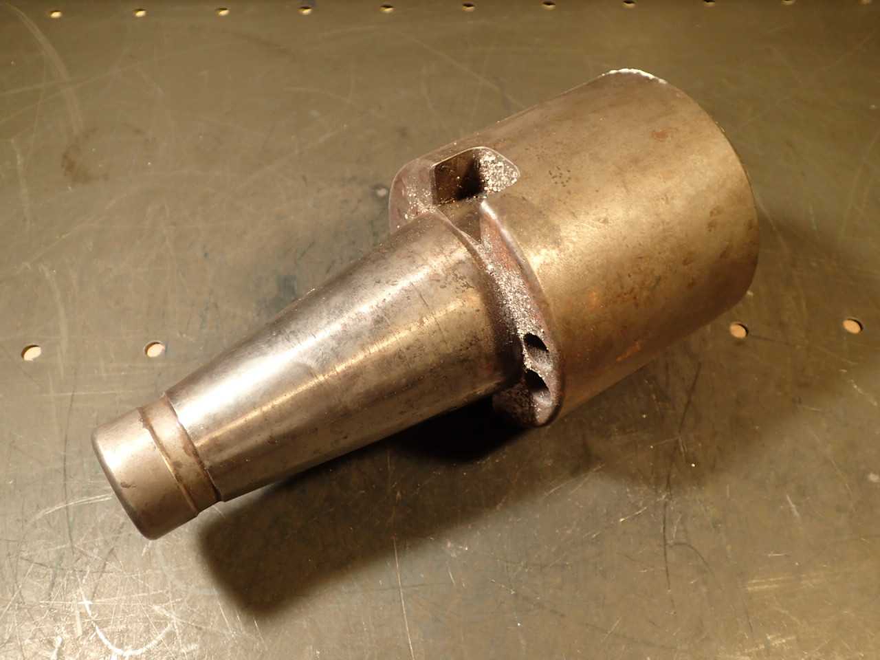 Weldon CND-10 2" End Mill Tool Holder: NMTB-50 Taper Shank USA Used in Good Cond - END MILLS