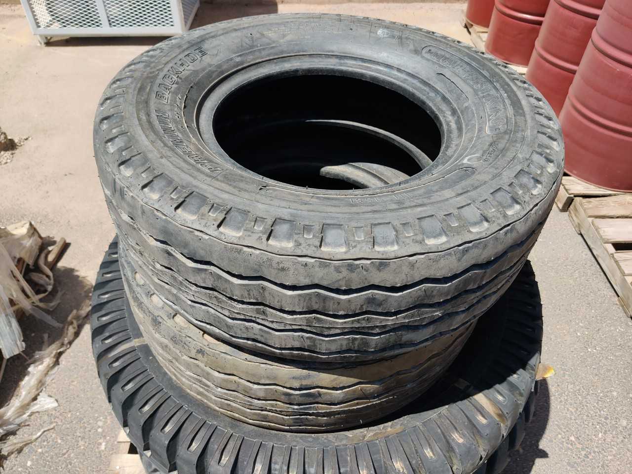 1 PALLET OF 5 INDUSTRIAL TRUCK TIRES - HYDRO EXCAVATOR TRUCKS