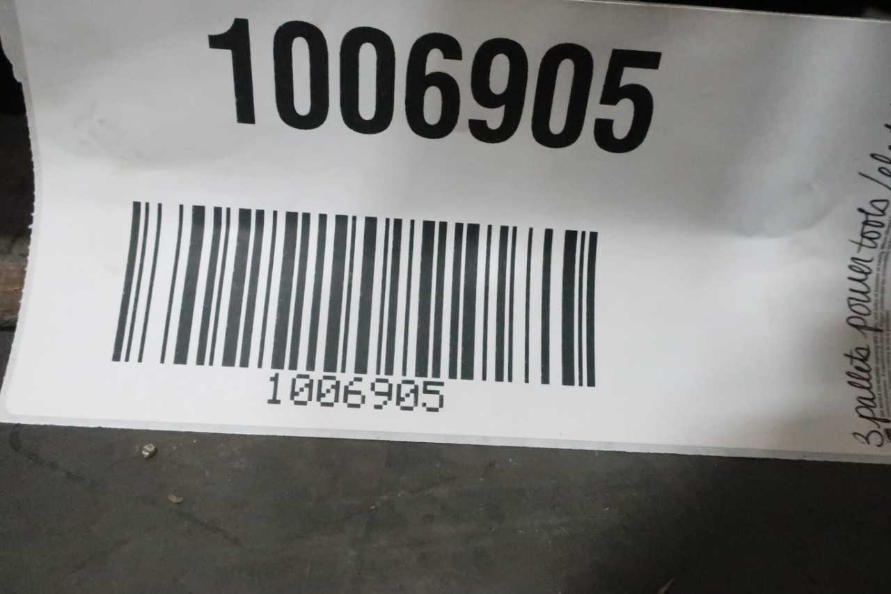 3 PALLETS OF ASSORTED POWER TOOLS AND ELECTRICAL - ELECTRICAL COMPONENTS