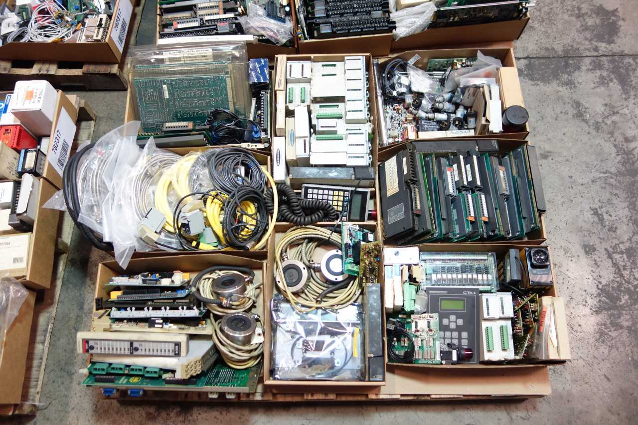 4 PALLETS OF ASSORTED AUTOMATION - INDUSTRIAL PARTS