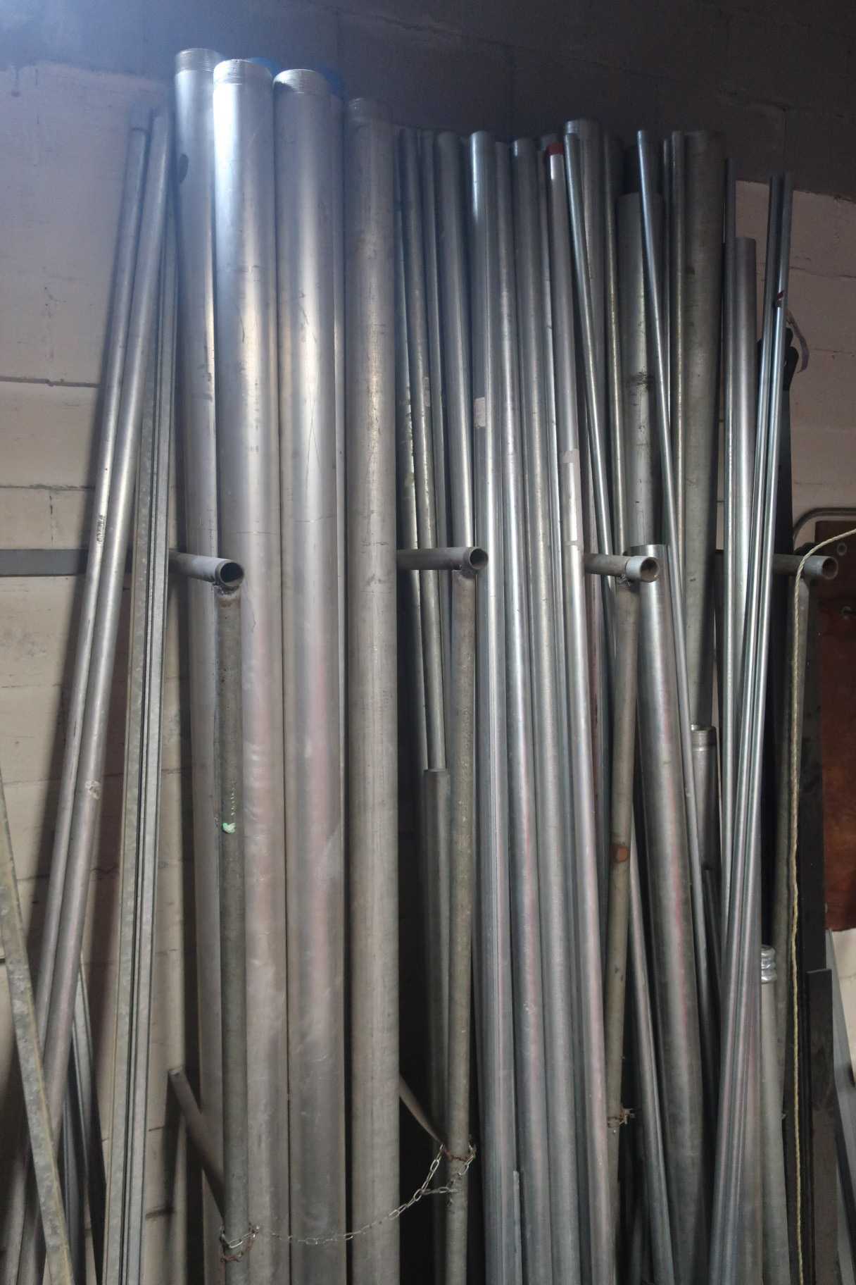 LOT OF ASSORTED CONDUIT PIPES - PROCESS EQUIPMENT