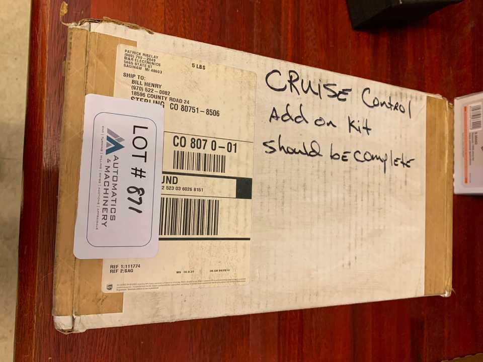 Cruise Control Add On Kit - MISCELLANEOUS