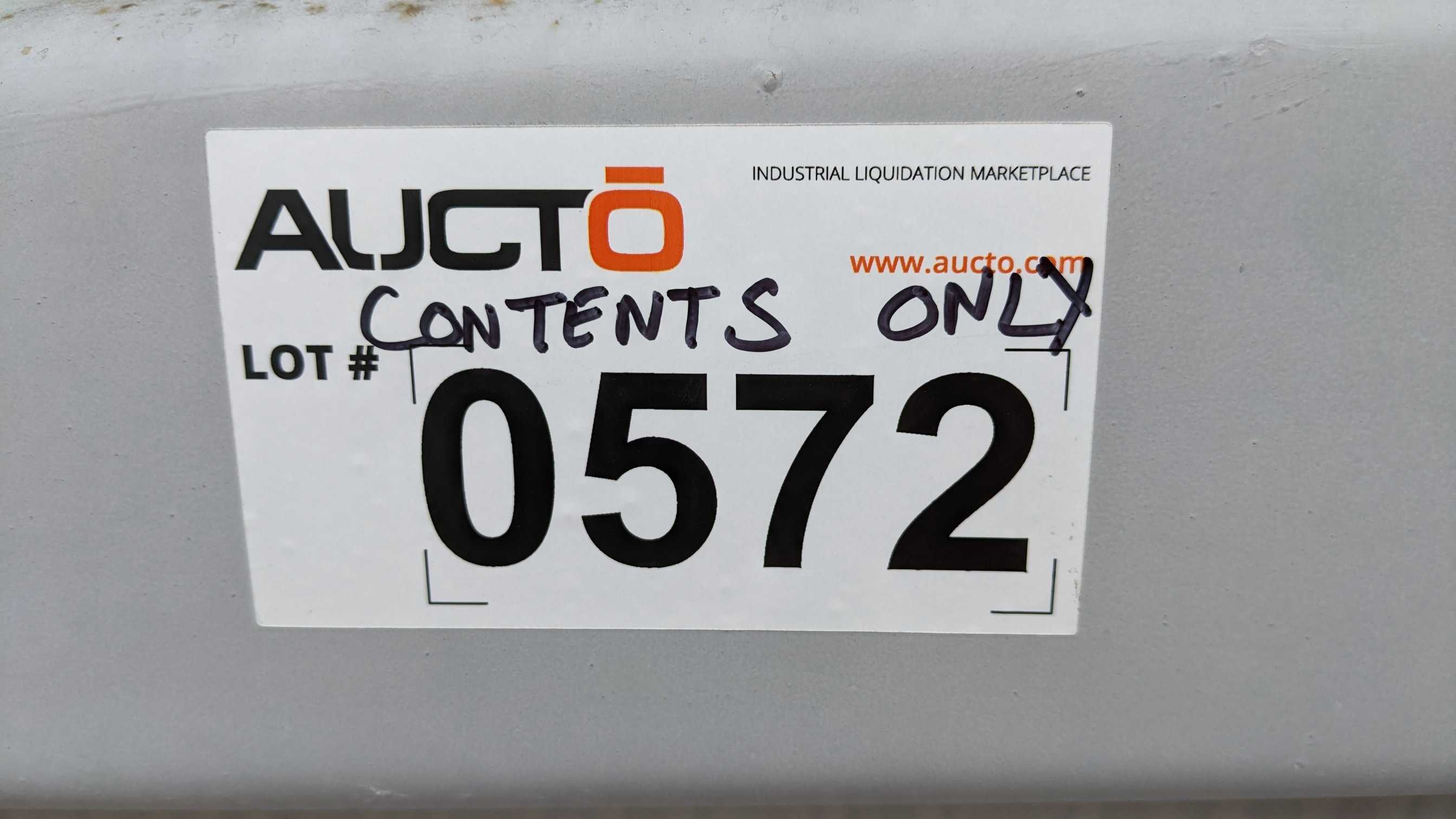 CONTENTS OF CONTAINER - INDUSTRIAL PARTS
