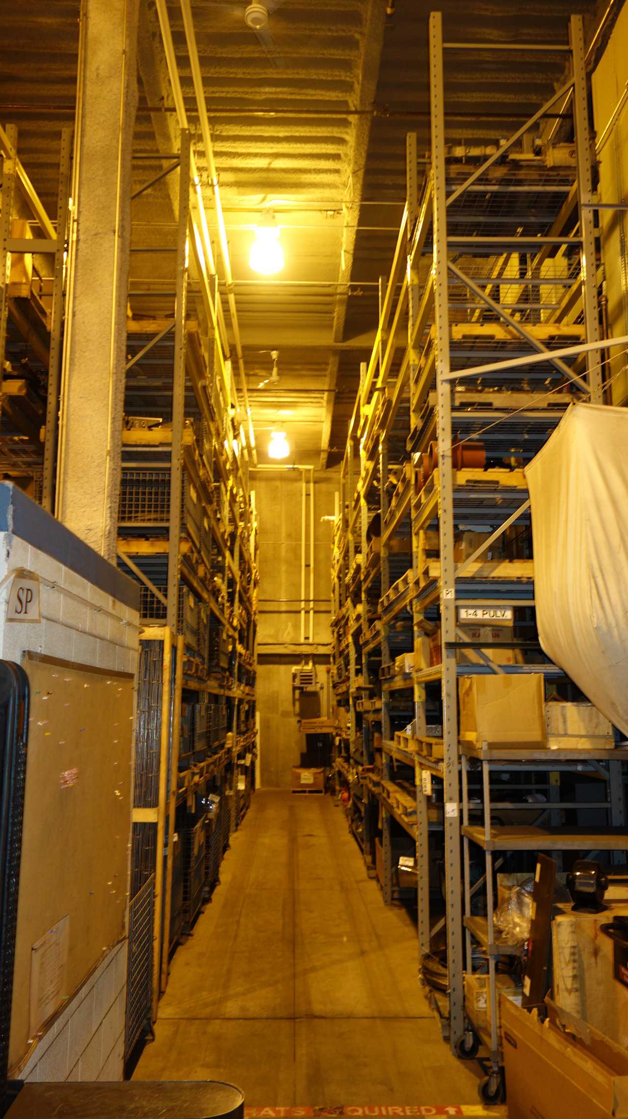 9 ROWS OF STEEL RACKING (DELAYED REMOVAL) - PALLET RACKING