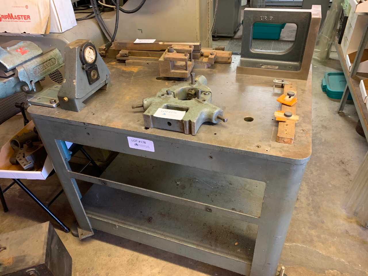Metal Work Bench (Contents Not Included) - PLANT & FACILITY Metal Work Bench (Contents Not Included) - PLANT & FACILITY