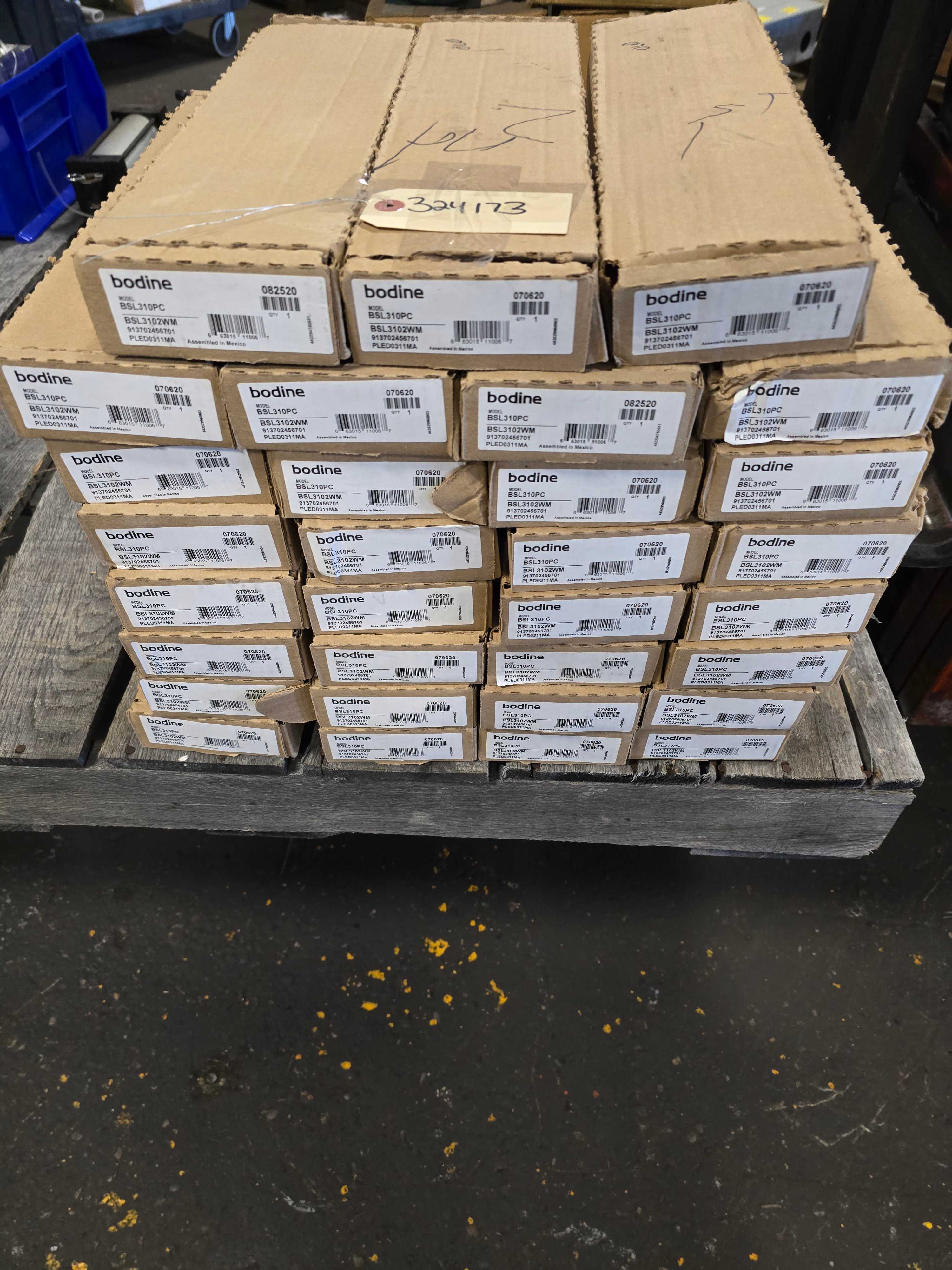 LOT OF BODINE BSL310PC BALLAST - ELECTRICAL COMPONENTS