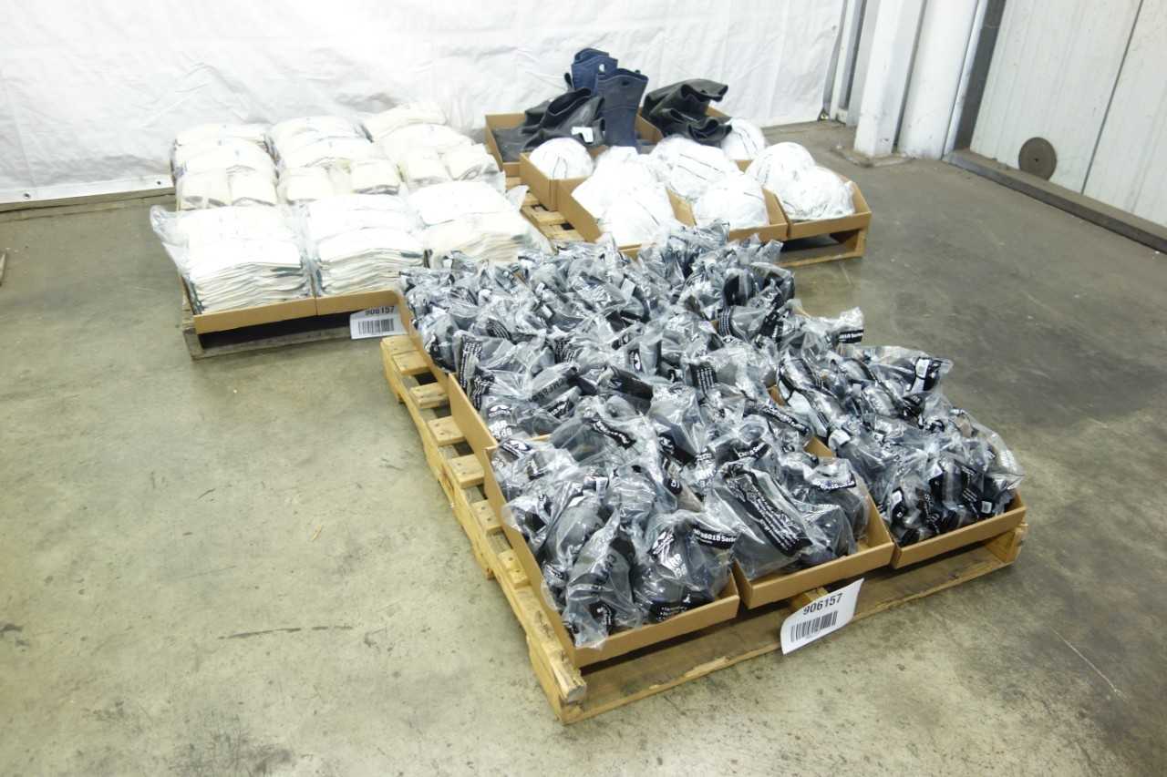 3 PALLETS OF ASSORTED PPE - HAND TOOLS