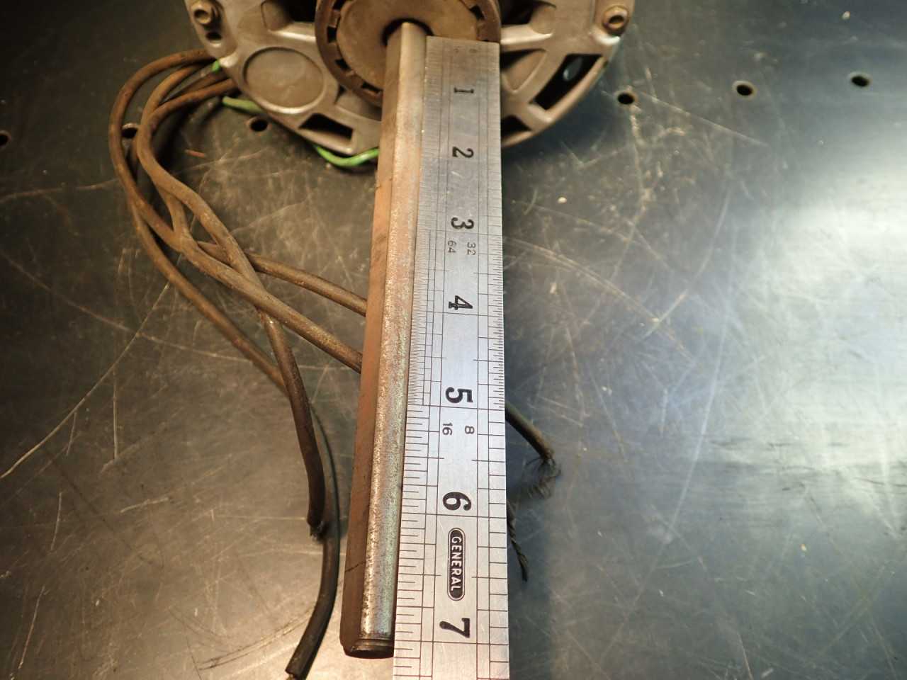 GE 5KSP39FG 4932AT 1/6HP Electric Fan Motor 115V 5A 3-Speed 1/2" Shaft - ELECTRIC MOTORS