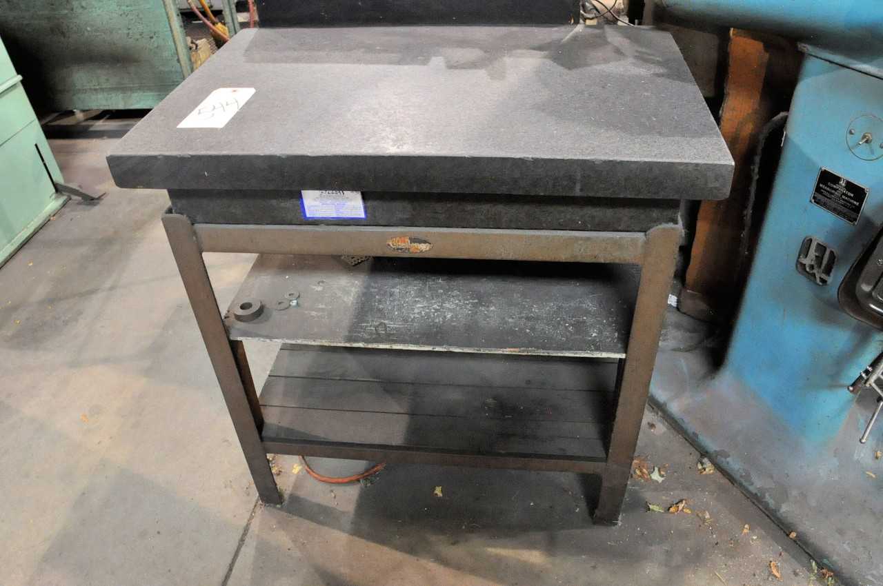 Granite Surface Plate on Stand - PROCESS EQUIPMENT