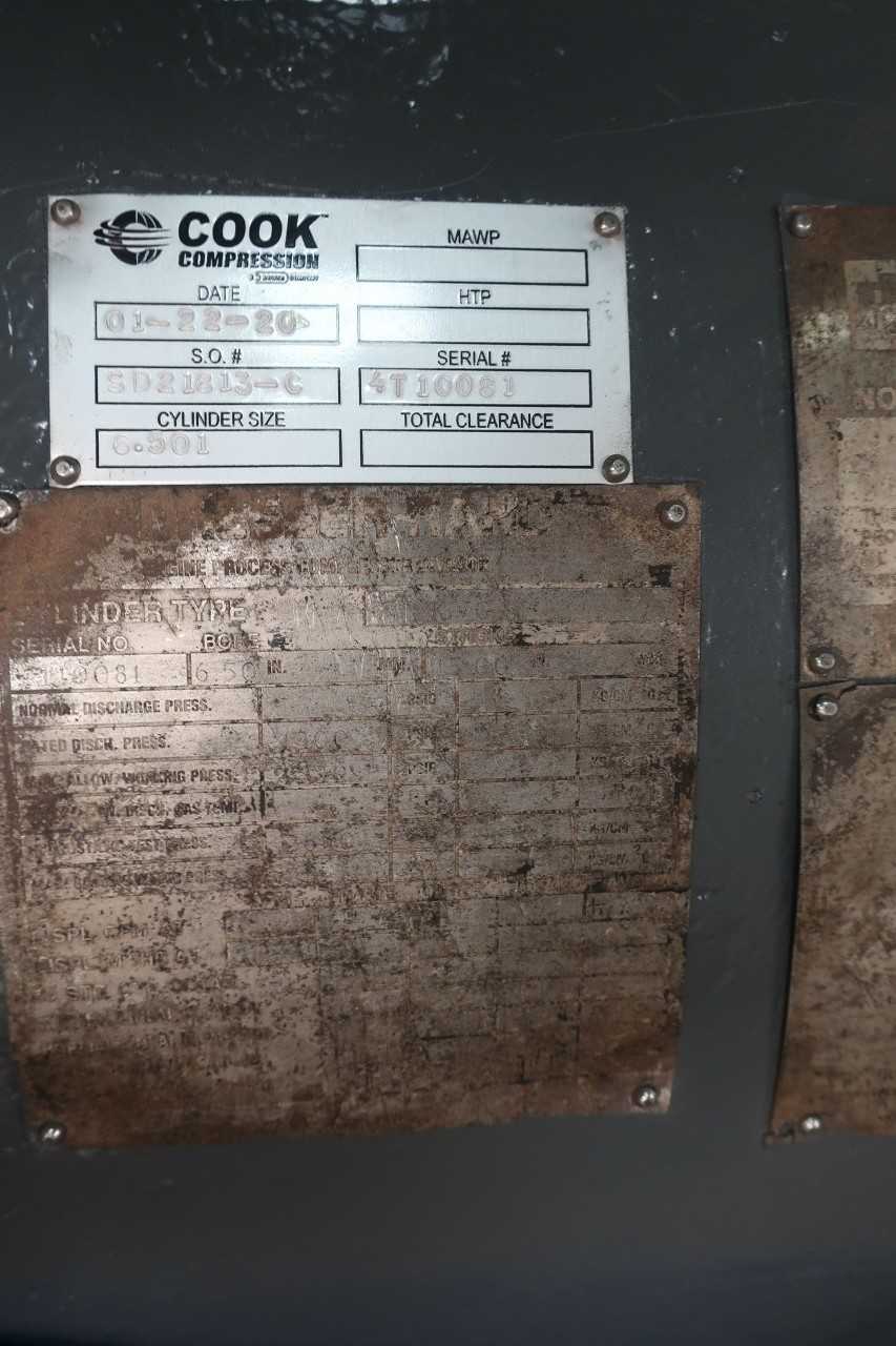 INGERSOLL RAND TYPE KVG NON-LUBRICATED POWER CYLINDER - ELECTRICAL COMPONENTS