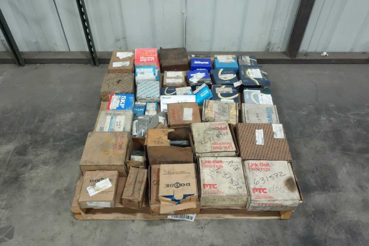 PALLET OF ASSORTED BEARINGS - BEARINGS