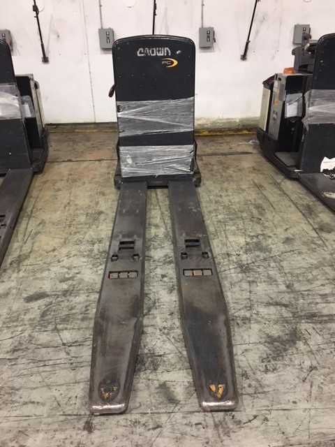 2012 CROWN PC4500-80 CENTER RIDER PALLET JACK, SUWANEE, GA - MANUAL PALLET JACKS