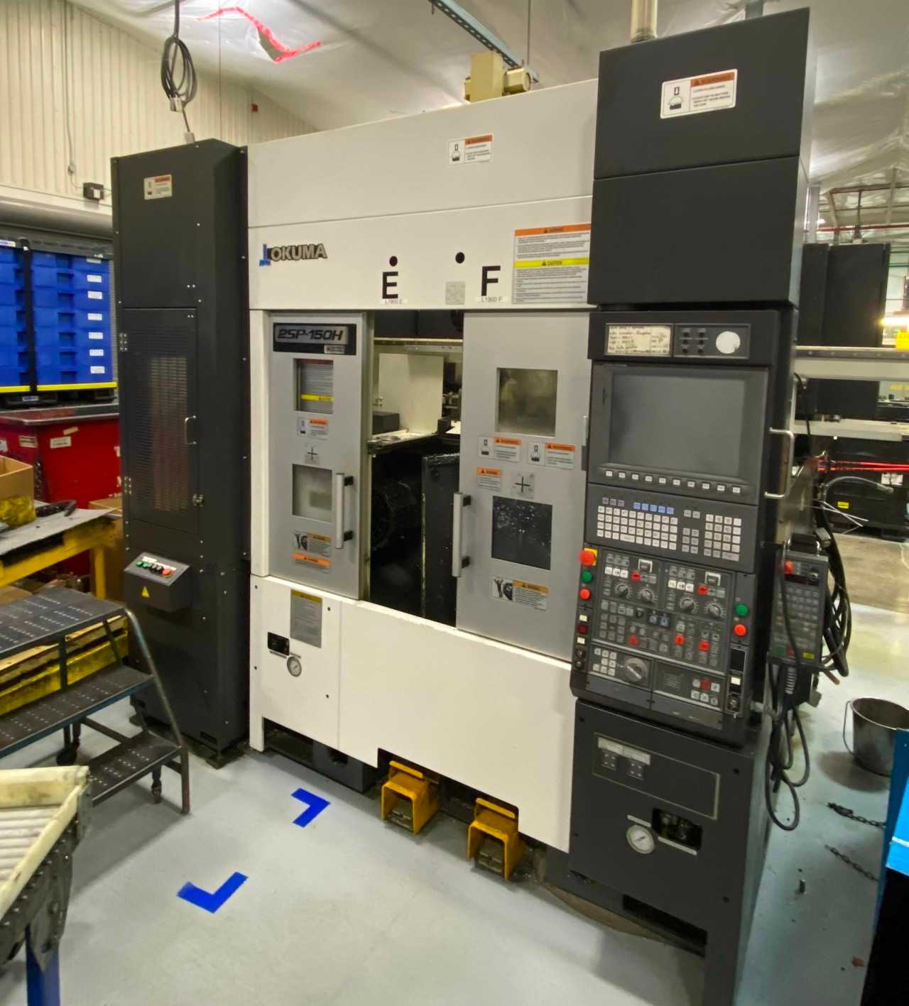 OKUMA 2SP-150H 2016 2 SPINDLE HORIZONTAL CNC LATHE - CNC LATHES OKUMA 2SP-150H 2016 2 SPINDLE HORIZONTAL CNC LATHE - CNC LATHES
