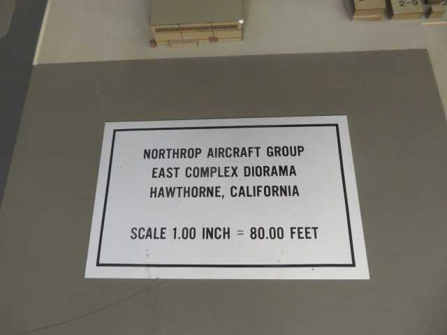 Northrop Aircraft Group, East Complex Diorama, COLLECTORS ITEM - MISCELLANEOUS