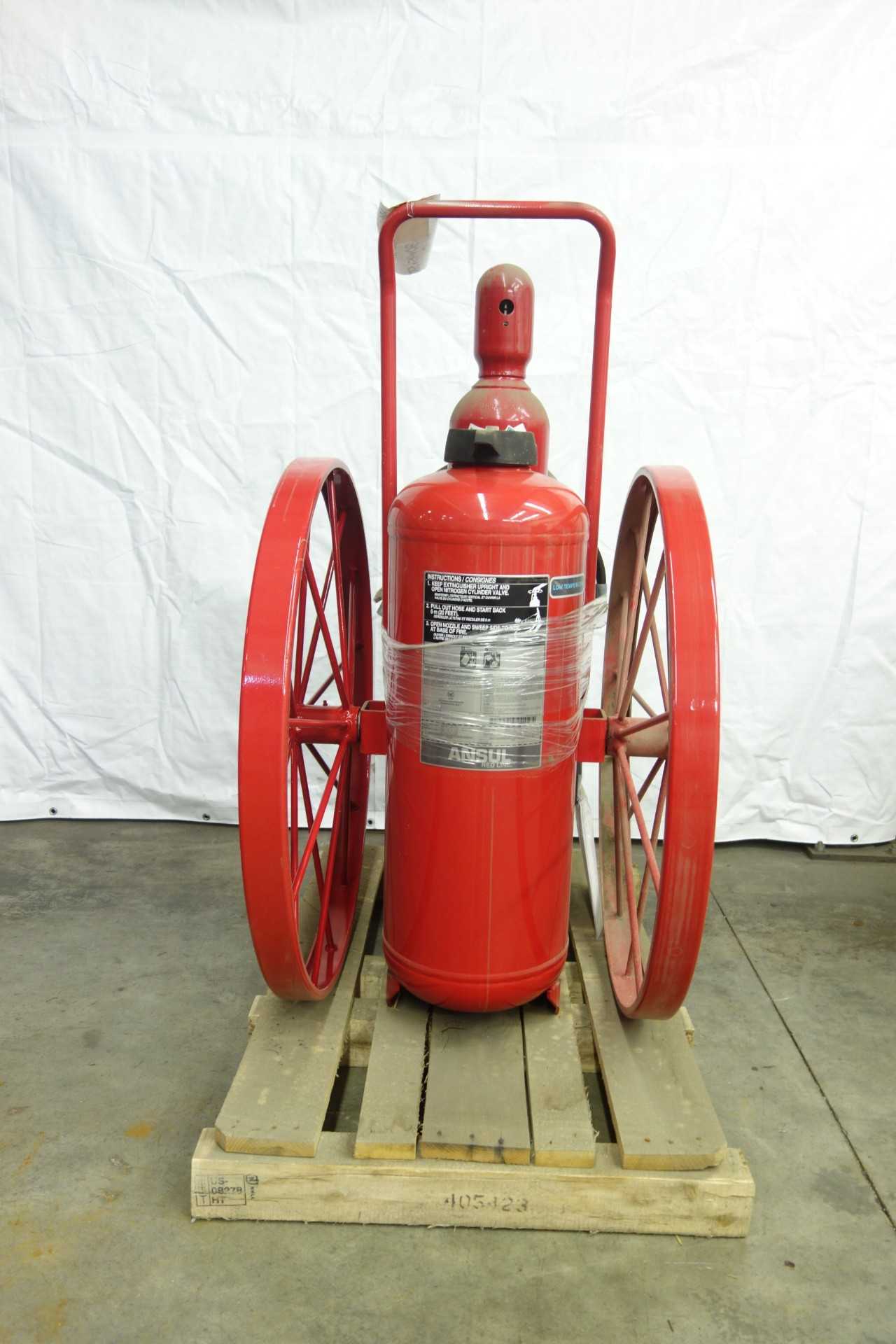 ANSUL WHEELED 150 LB EXTINGUISHER - SAFETY EQUIPMENT