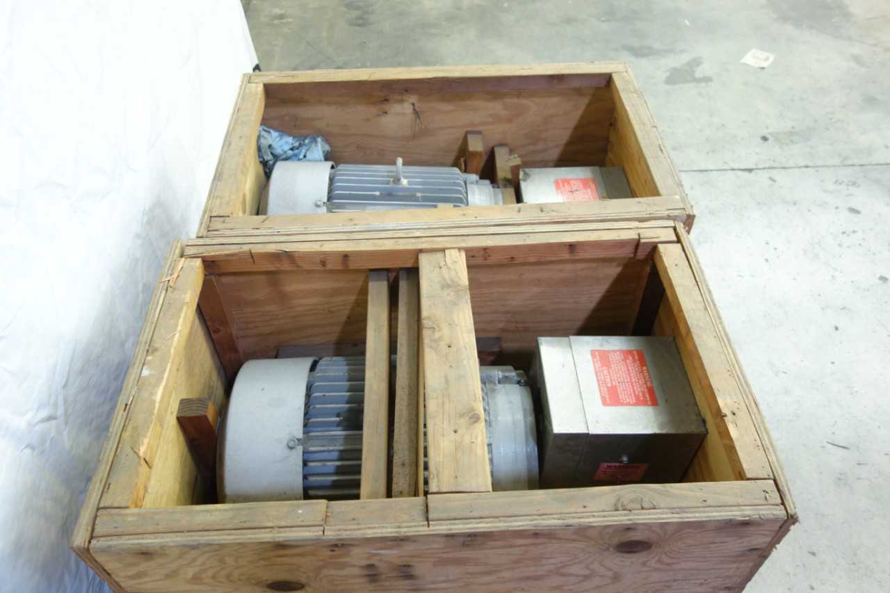 LOT OF 2 MARATHON 8VC286TTFN6526DD R14 R47 R108I HIGH EFFICIENCY ELECTRIC MOTORS - ELECTRIC MOTORS
