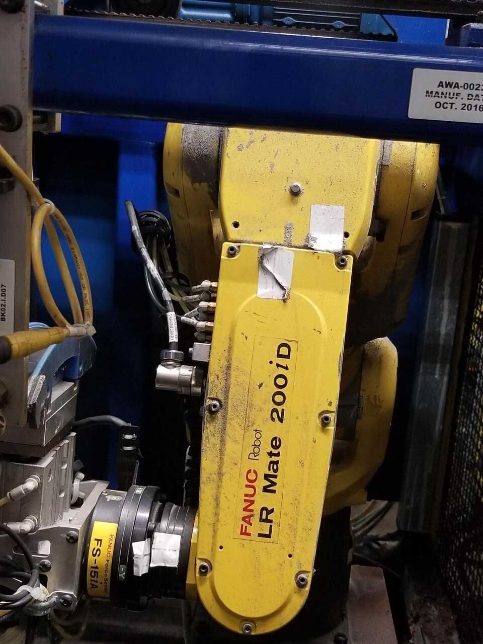 Fanuc Auto Wheel Weight Apply Robot & Controller - INDUSTRIAL ROBOTS