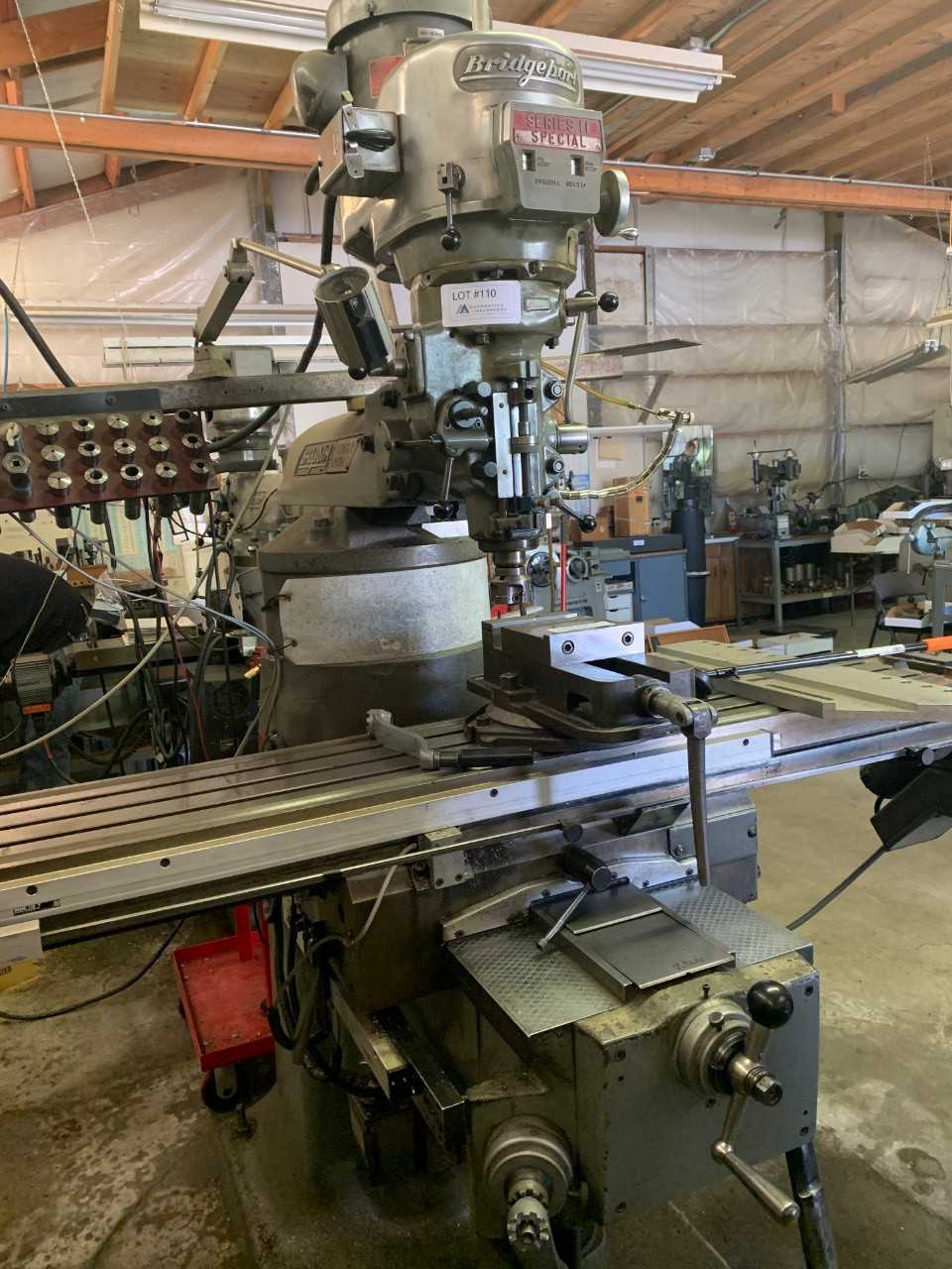 Bridgeport Series II Vertical Knee Mill - MILLING MACHINES