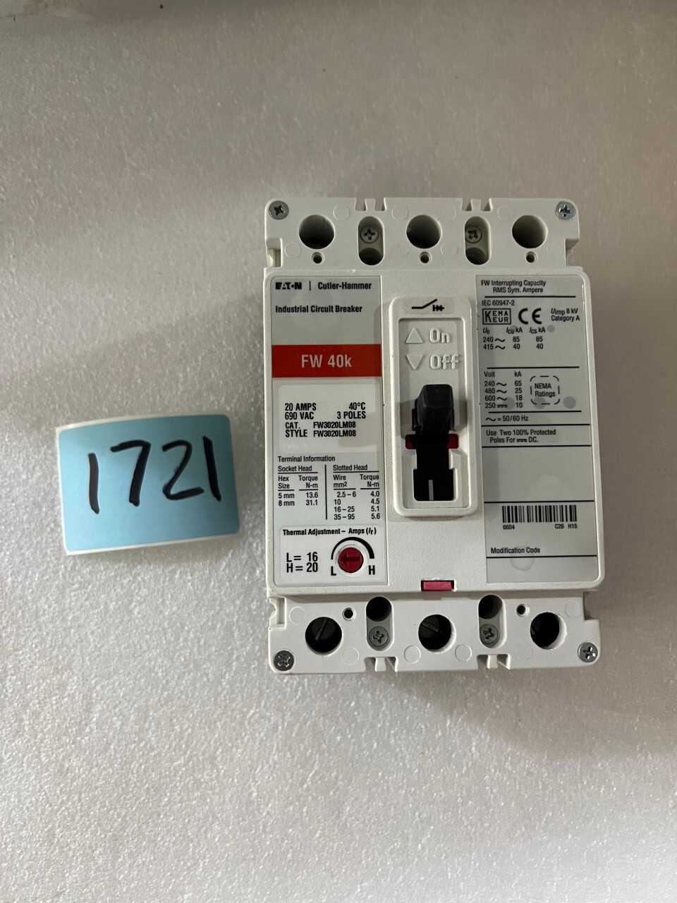 CIRCUIT BREAKER - CIRCUIT BREAKERS