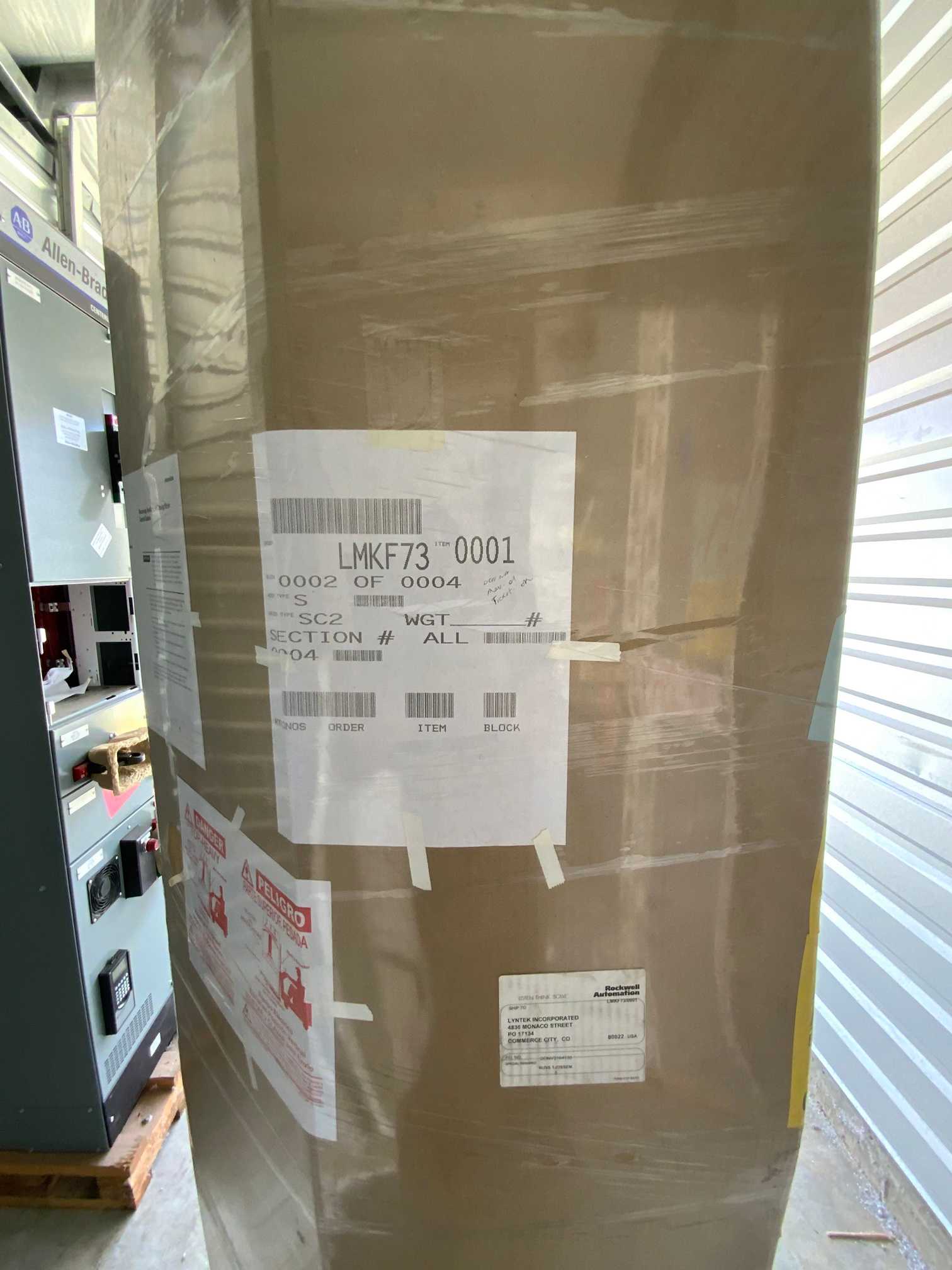 New 2022 Allen-Bradley Motor Control Cabinet Centerline 2100 (#7) - AUTOMATION & CONTROLS
