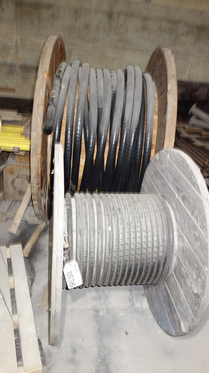 LOT OF 2 ASSORTED WIRE SPOOL - ELECTRICAL COMPONENTS