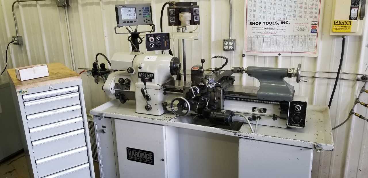 Hardinge HLV-H Toolroom Lathe - LATHES Hardinge HLV-H Toolroom Lathe - LATHES