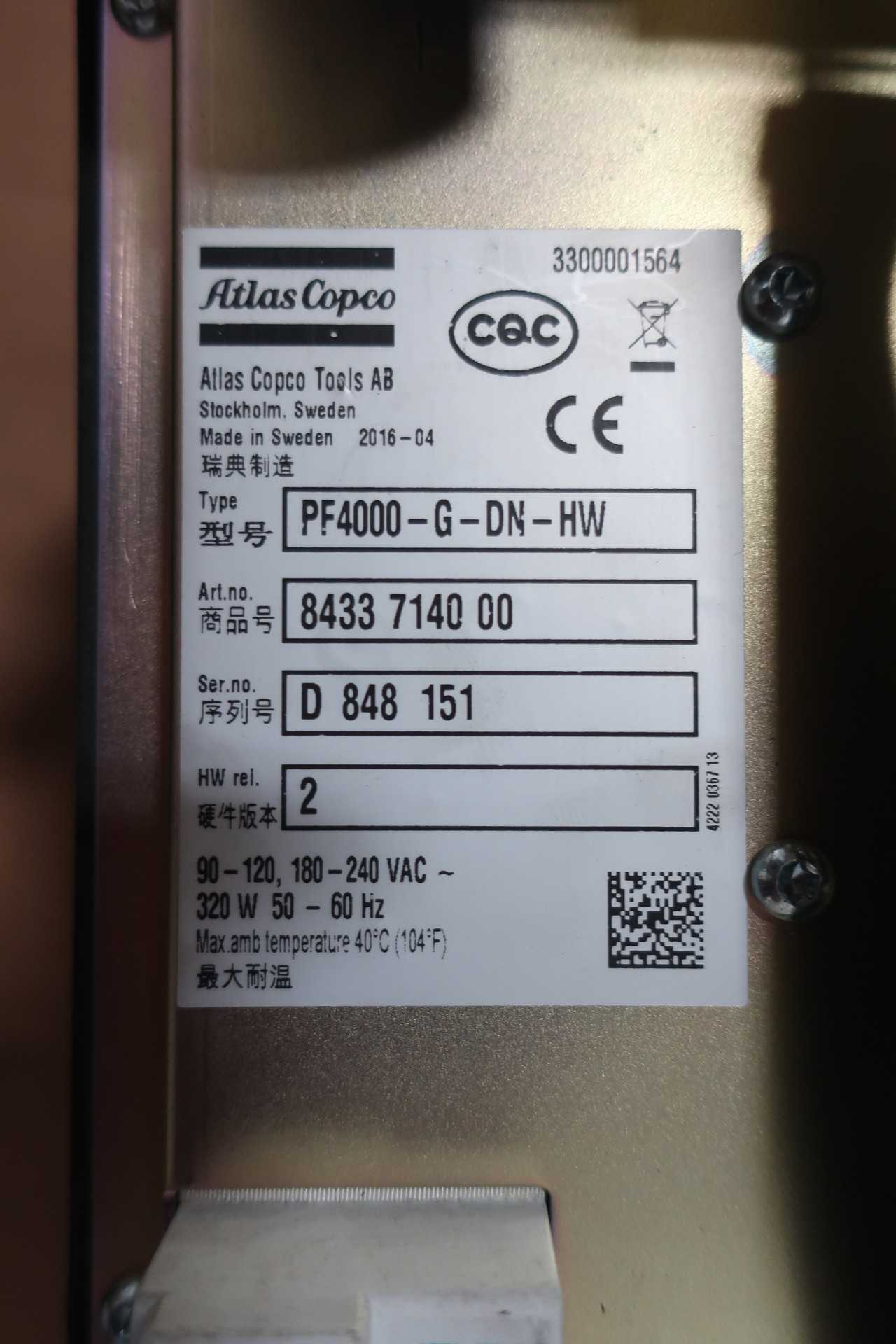 5 ATLAS COPCO NUTRUNNER CONTROLLERS AND DISTRIBUTION BOX - ELECTRIC POWER TOOLS