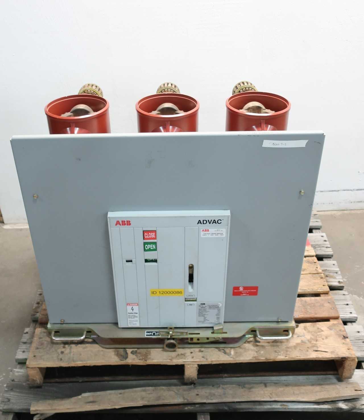 ABB AA3D177770300UP ADVAC VACUUM 4.76KV-AC OTHER LOW VOLTAGE SWITCHGEAR - SWITCHGEAR