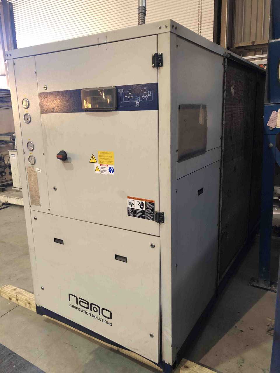 2012 Nano Purification NPC 400UL3CEAX 100HP Enclosed Chiller Unit - CONSTRUCTION EQUIPMENT
