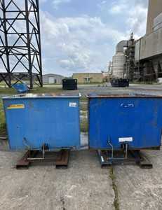 QTY 2 - SELF DUMPING HOPPER - SELF DUMPING HOPPERS