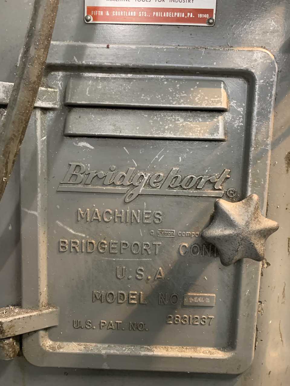 1972 Bridgeport 156916 Mill - MILLING MACHINES