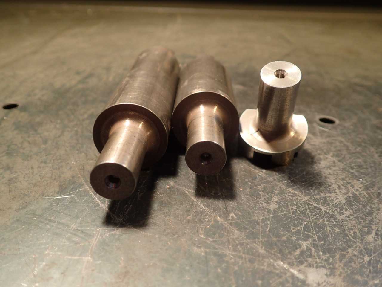 3 Milling Fly Cutters 1" Body 1/2" Shank 1/4" Slot, 3/4" 2-1/8" 3-1/4" Extension - HOLEMAKING TOOLS