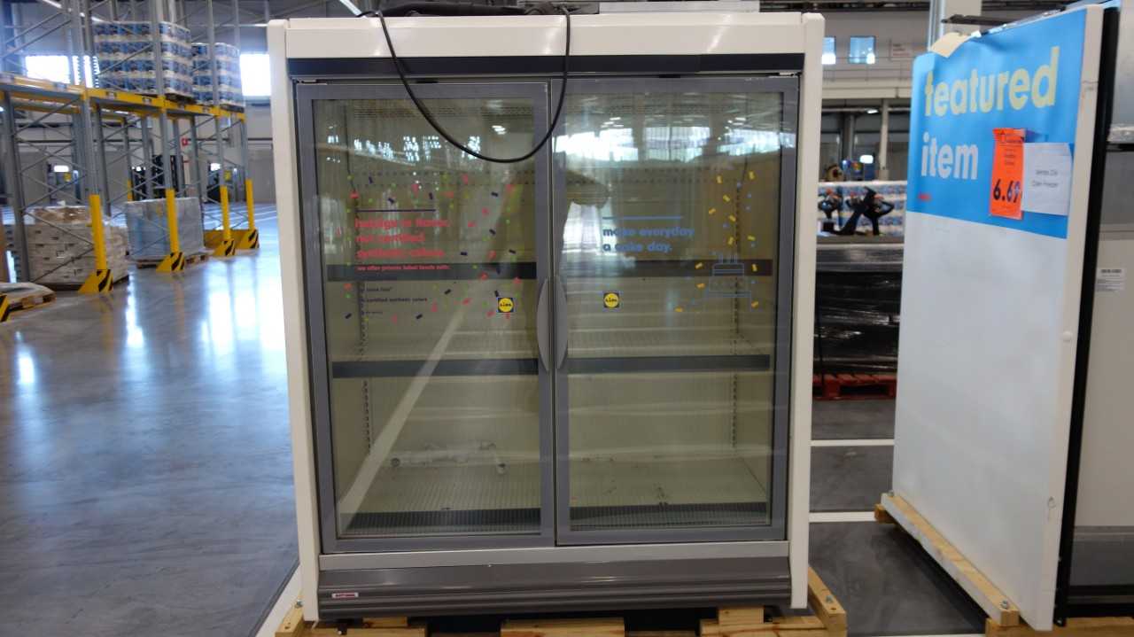 AHT VENTO GREEN MC FREEZE 156 2 DOOR MULTI-SHELF CHEST CAKE FREEZER 1.050W 208-240V-AC - 
