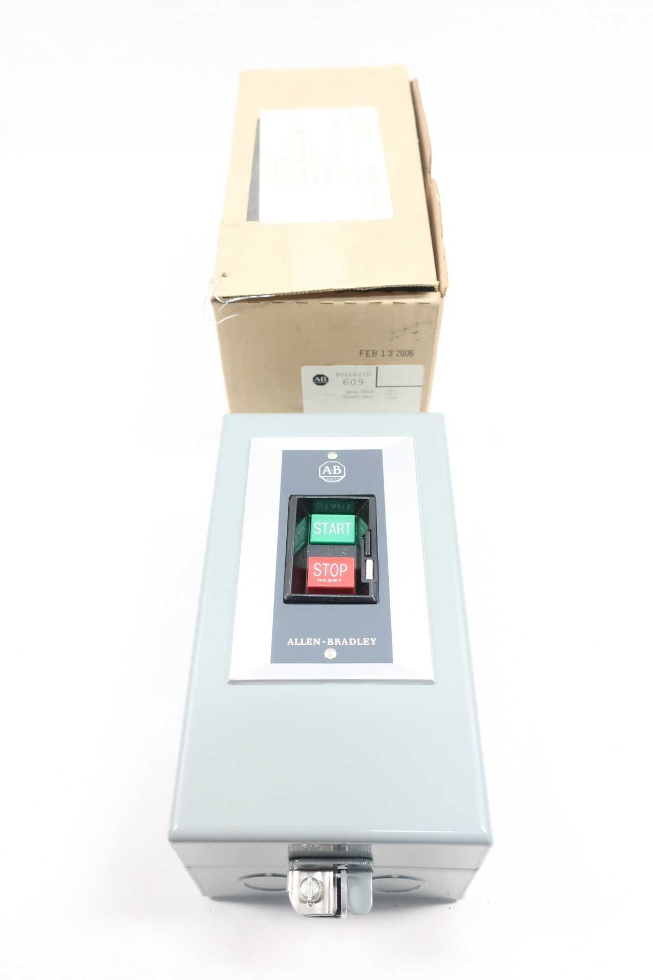 ALLEN BRADLEY 609BAW SIZE M1 MANUAL STARTER - MOTOR STARTERS