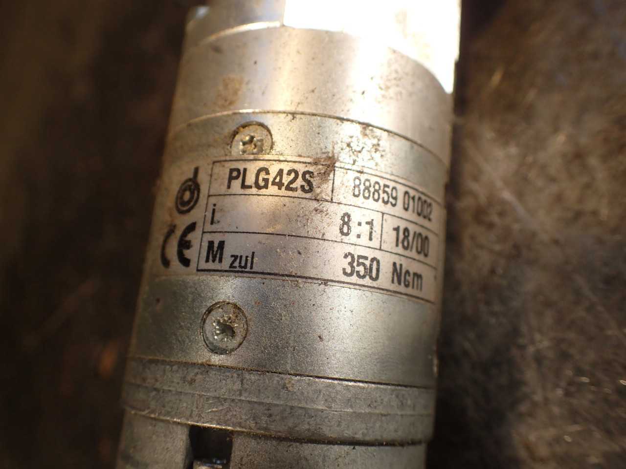Dunkermotoren BG40X25 24V Motor 3340RPM, PLG42S 8:1 Reducer, BGE3004 Controller - ELECTRIC MOTORS