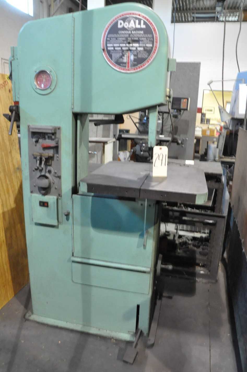 DoAll 1612-0 Vertical Saw - VERTICAL BAND SAWS