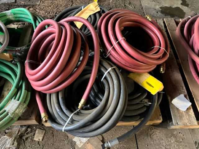 Bulk lot of New & Used Rubber Hose max 300 psi 6 pallets (Quantity of 6) - HOSE