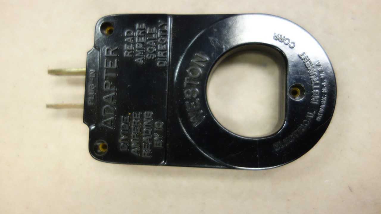 WESTON CLAMP AMP VOLT METER - ELECTRICAL TESTING EQUIPMENT