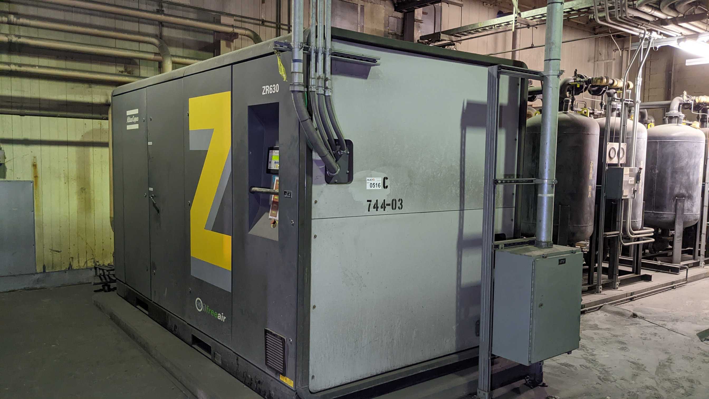 ATLAS COPCO ZR630 AIR COMPRESSOR - AIR COMPRESSORS ATLAS COPCO ZR630 AIR COMPRESSOR - AIR COMPRESSORS