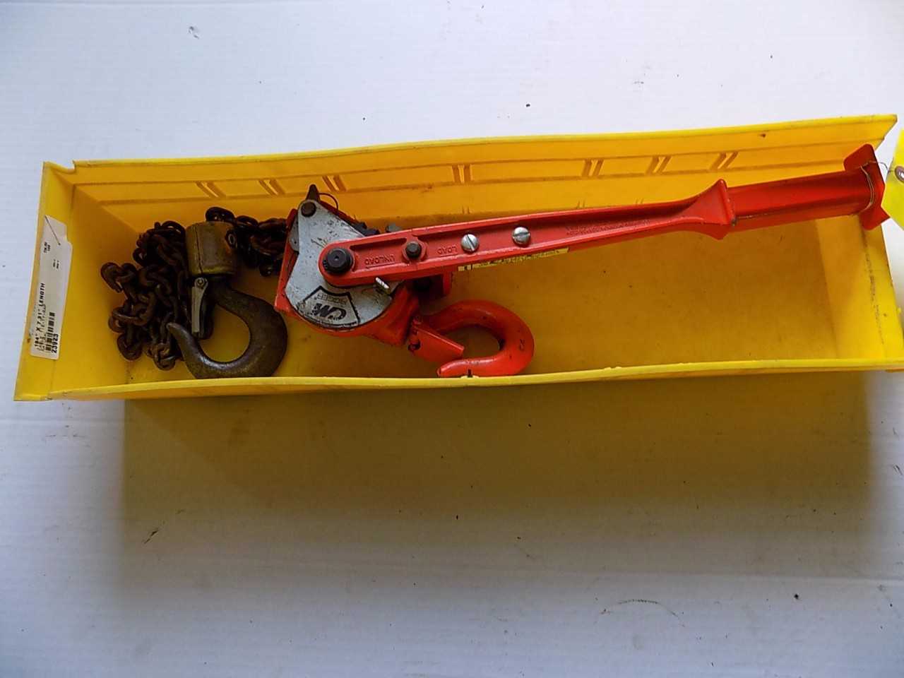 CM RIGGER 3/4 TON HOIST - MISCELLANEOUS