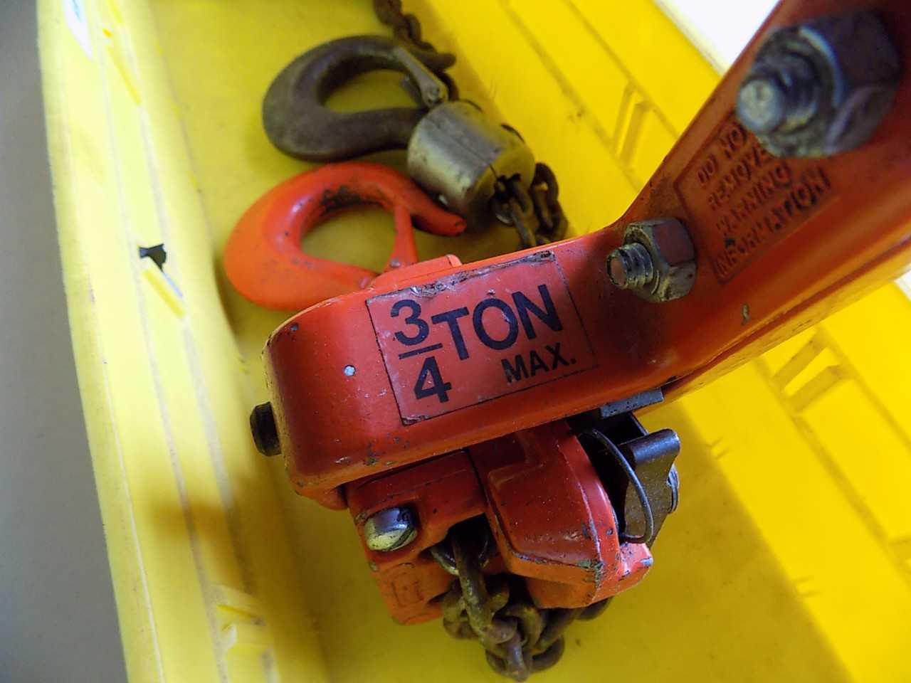 CM RIGGER 3/4 TON HOIST - MISCELLANEOUS