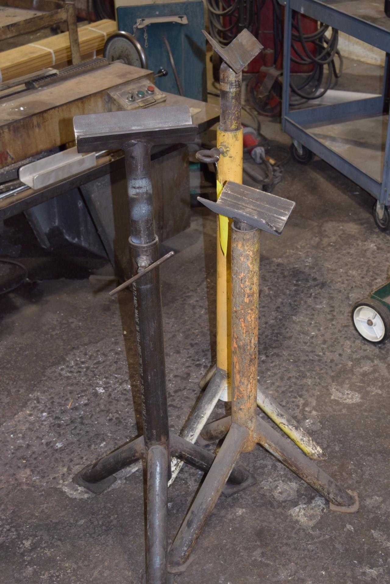 LOT OF ASSORTED PIPE STANDS - MISCELLANEOUS