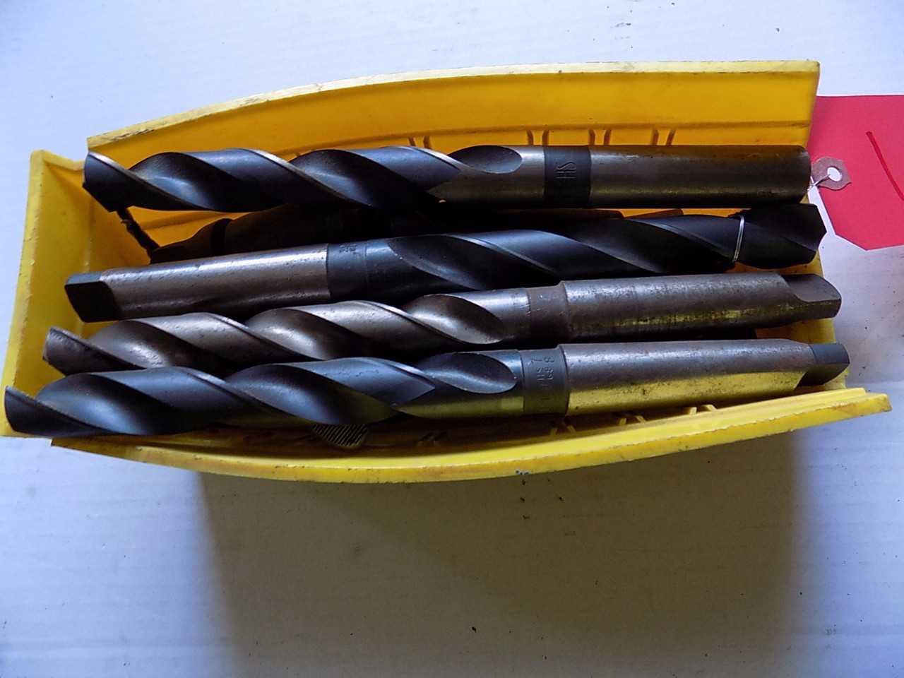 LOT OF LARGE DRILL BITS - MISCELLANEOUS