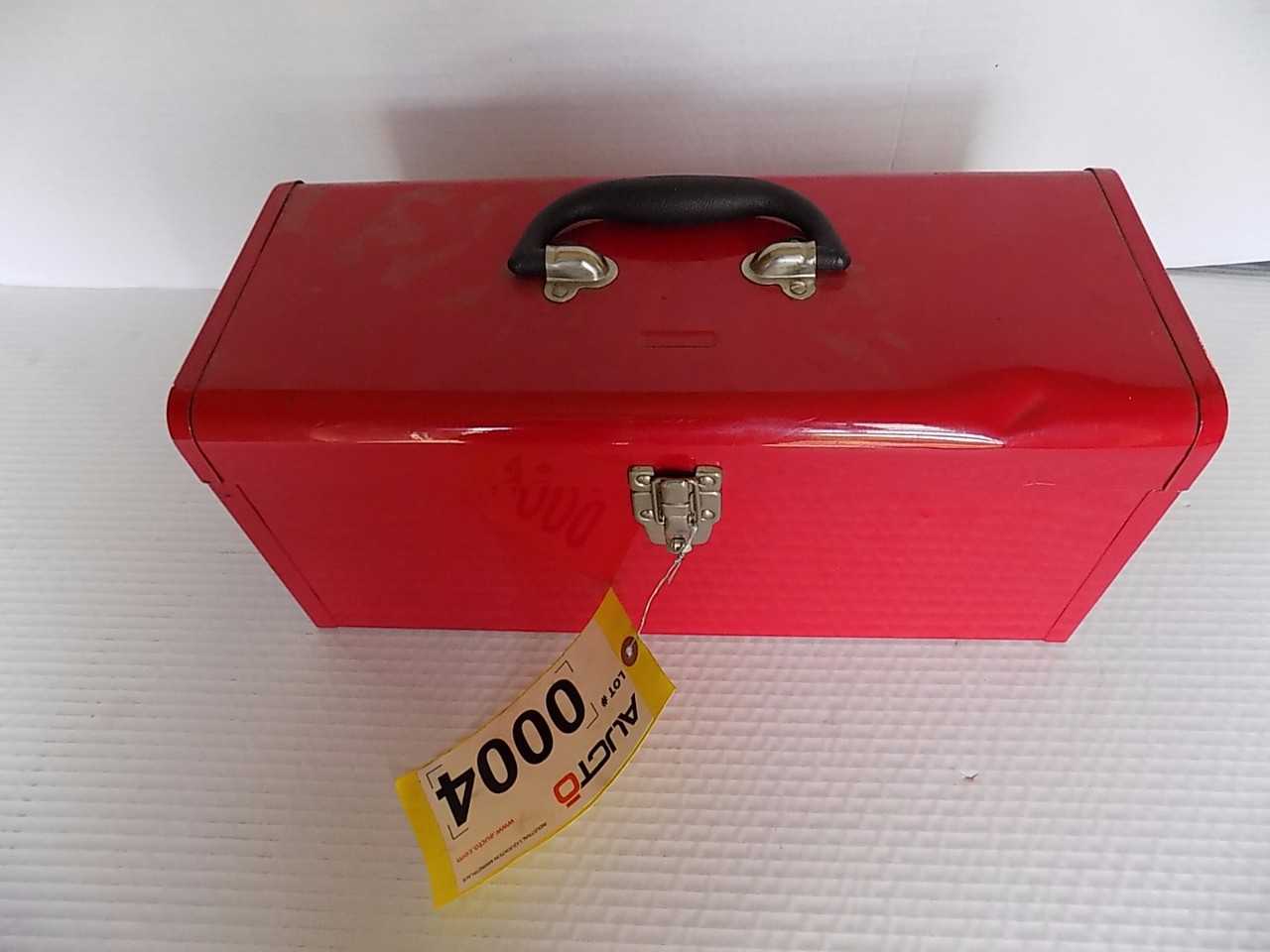 TOOL BOX WITH HAND TOOLS, SOCKETS AND GENERAL PURPOSE TOOLS - MISCELLANEOUS